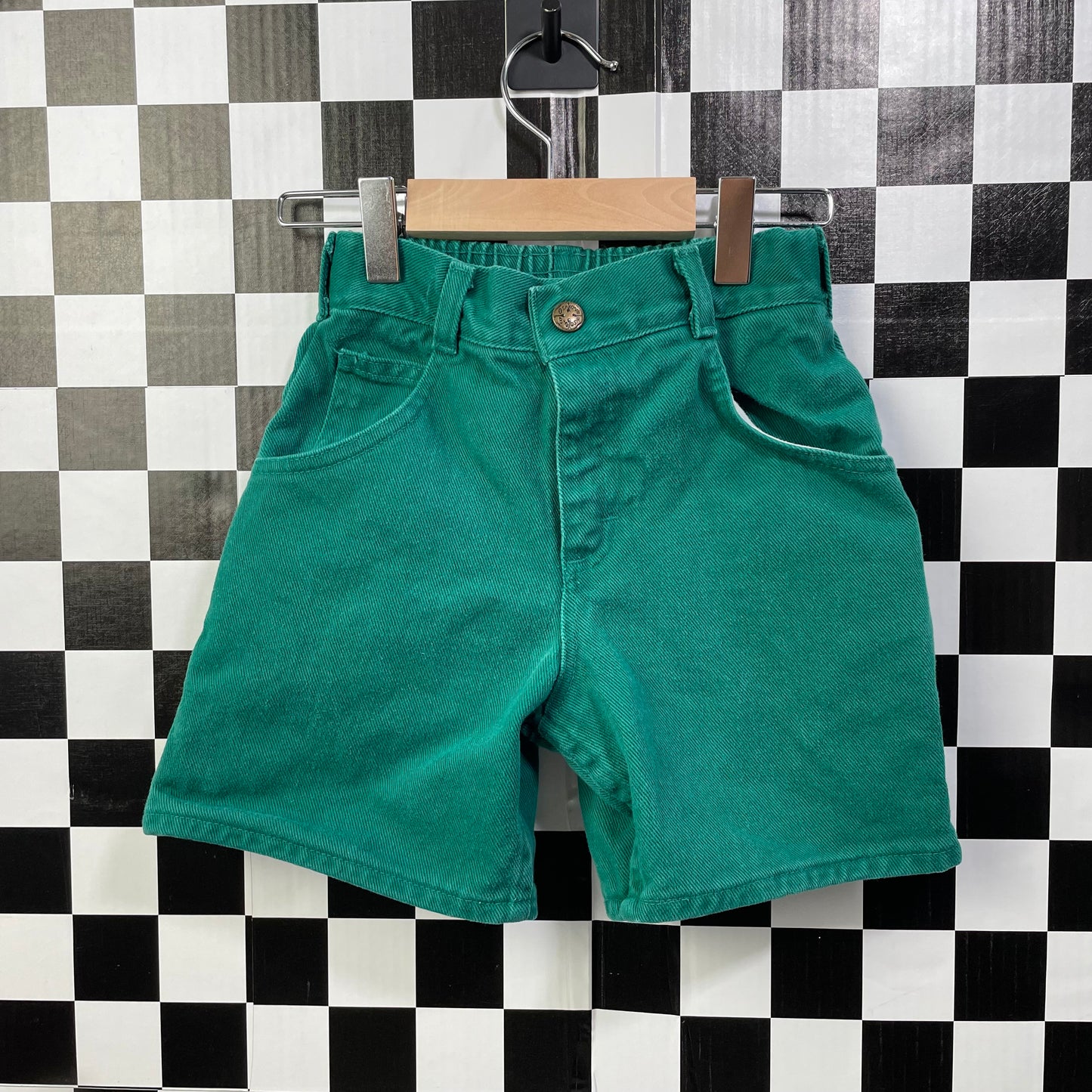 Vintage Oshkosh B'Gosh Green Bermuda Shorts - 4T