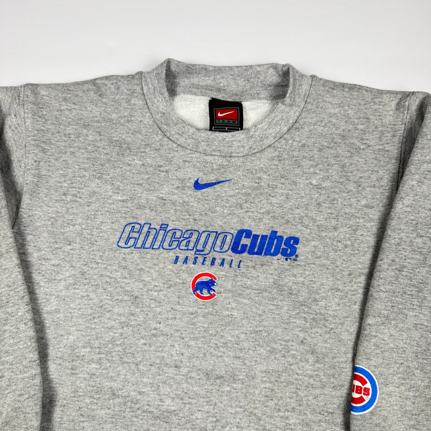 Y2K 2003 Chicago Cubs Nike Crewneck Sweatshirt - Youth Small