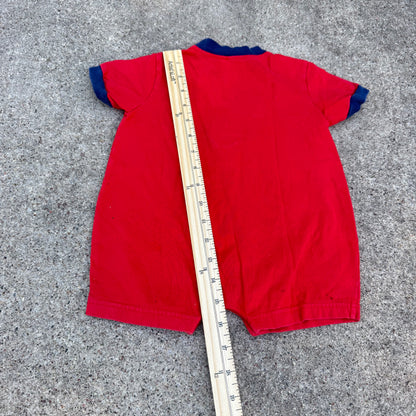 Vintage All Star Baseball Dog Romper - 6/9 Months