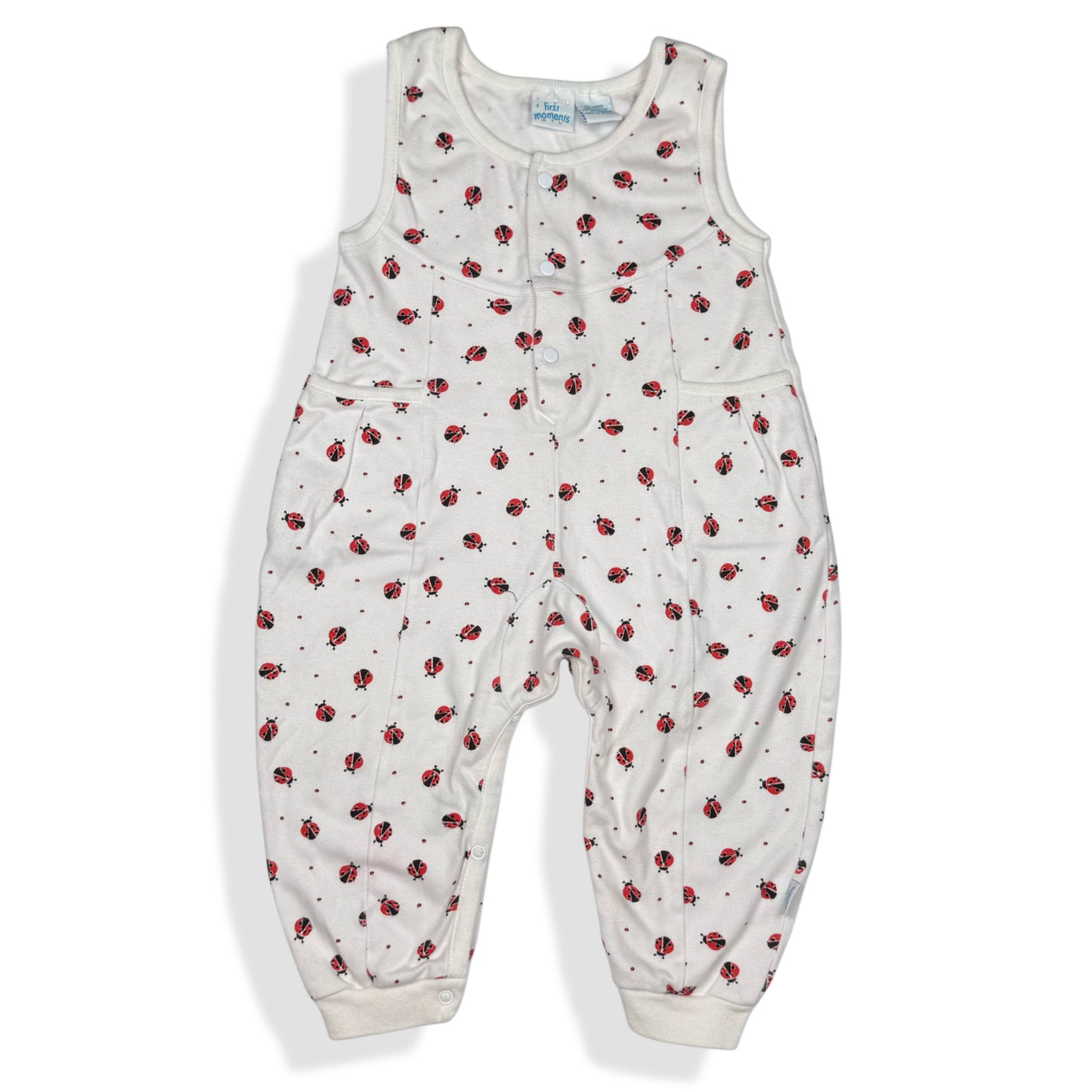 Vintage Lady Bug Romper - 24 Months