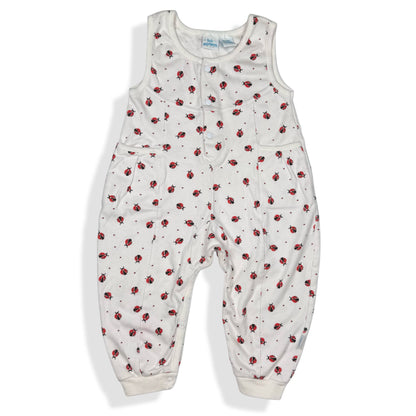 Vintage Lady Bug Romper - 24 Months