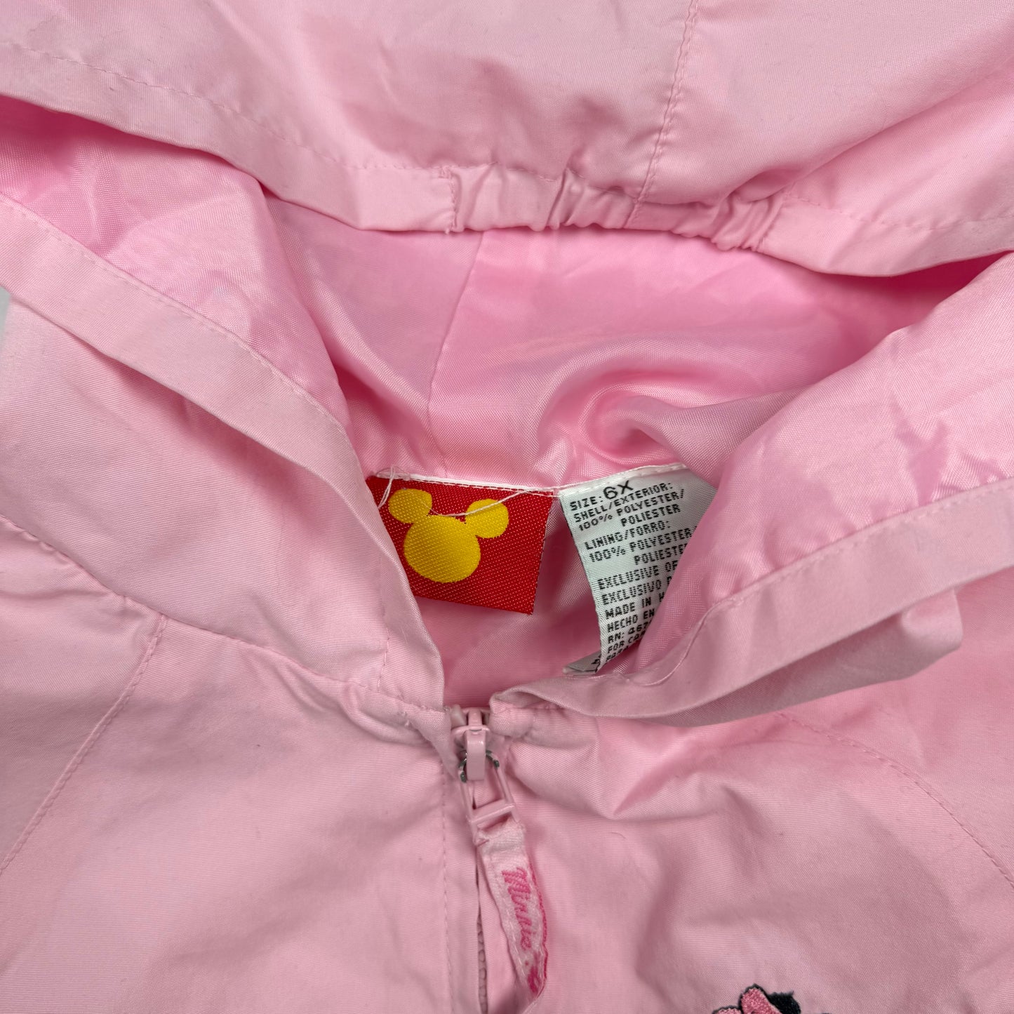 Vintage Y2K Minnie Mouse Two Piece Windbreaker Set - Size 6X