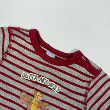 Y2K Tigger Striped Romper - 12/18 Months