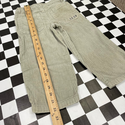 Y2K Union Bay Tan Corduroy Pants - 4T