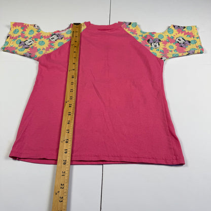 Vintage Minnie Mouse Sunflower Shirt - girls 7/8