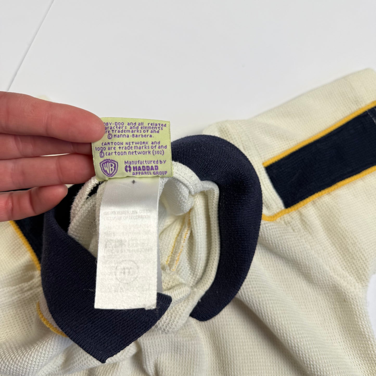 2002 Scooby Doo Scooter Collared Shirt - 4T