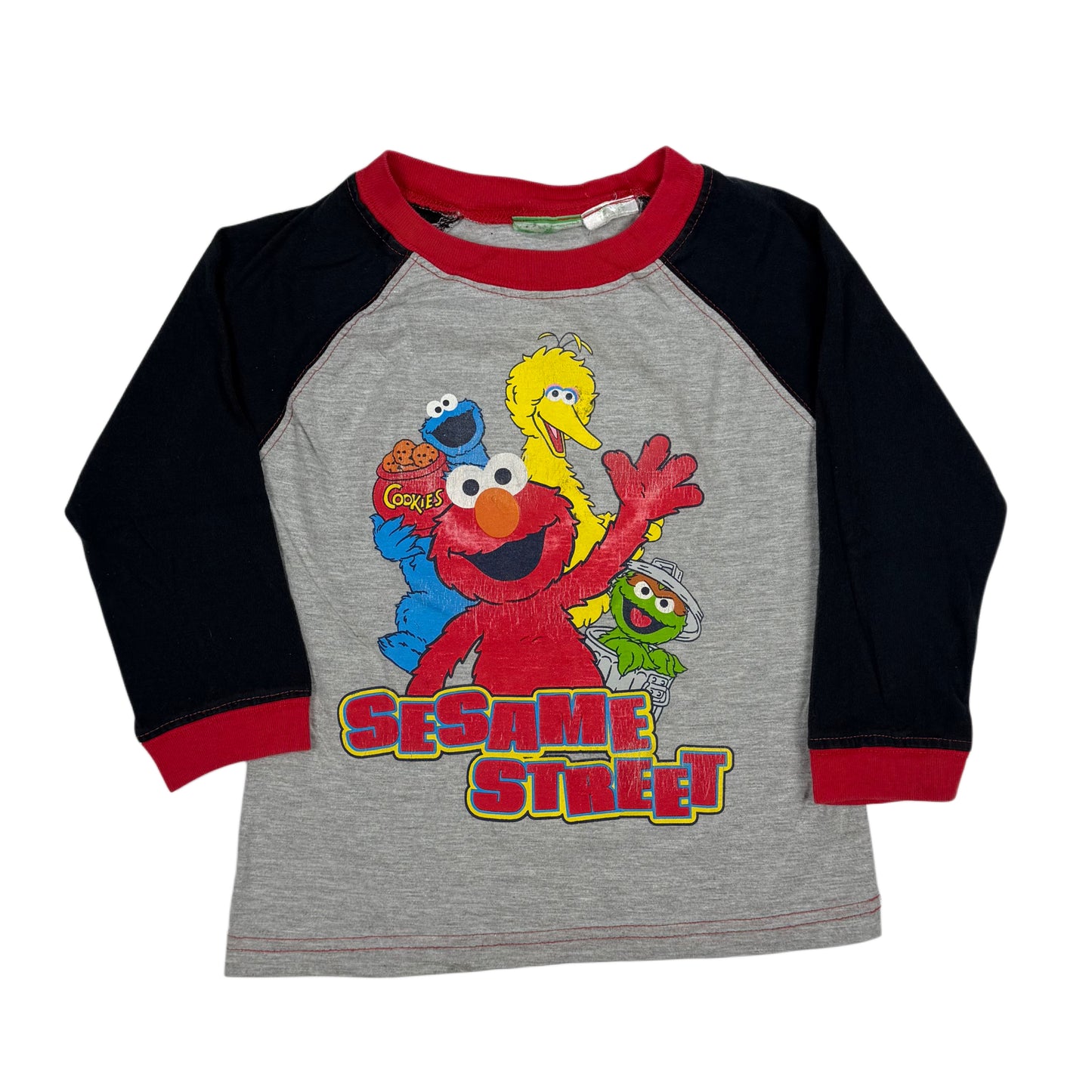 Y2K Elmo Sesame Street T-Shirt - 3T