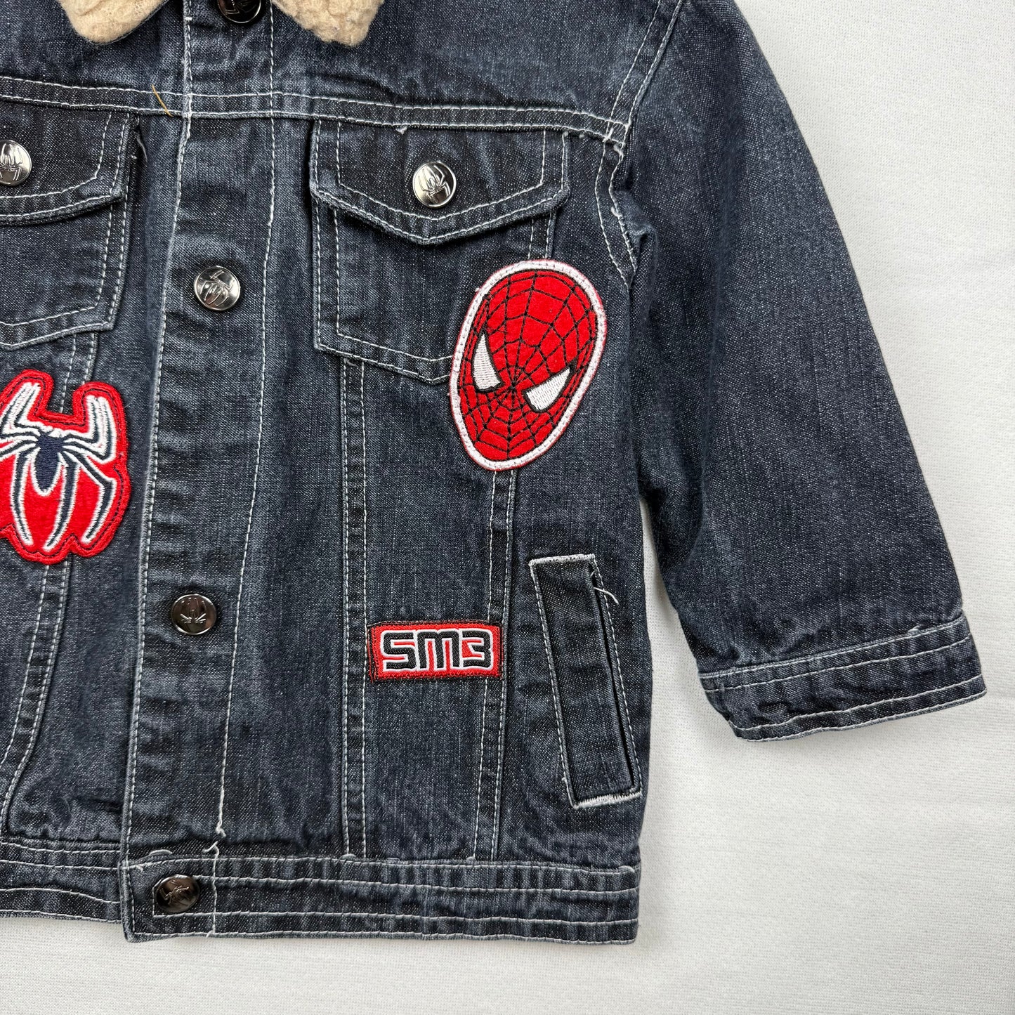 2007 Spider-Man 3 Denim Jacket - 2T