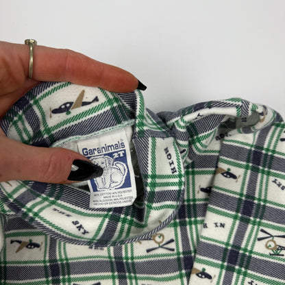 Vintage Airplane Turtleneck Shirt - 18/24 Months