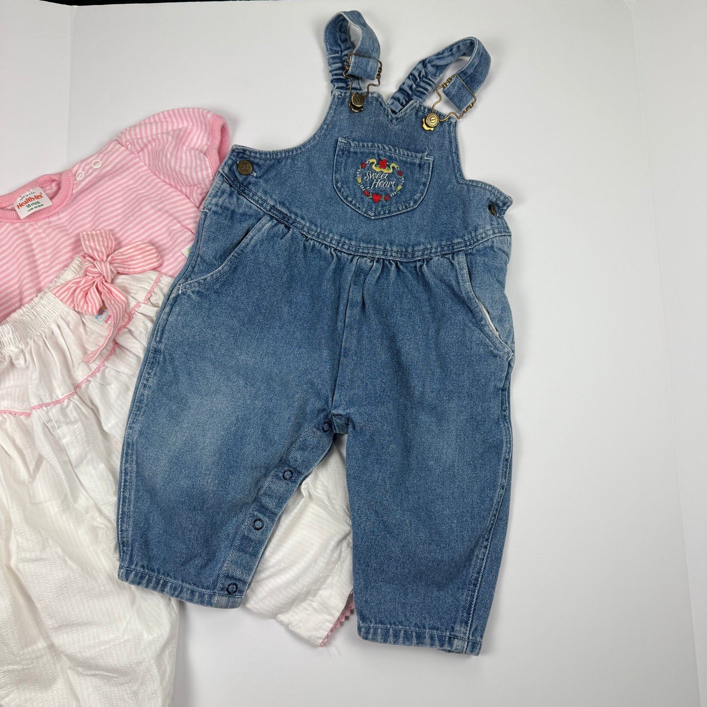 Baby Girl's Vintage Clothing Bundle 12-18 Months