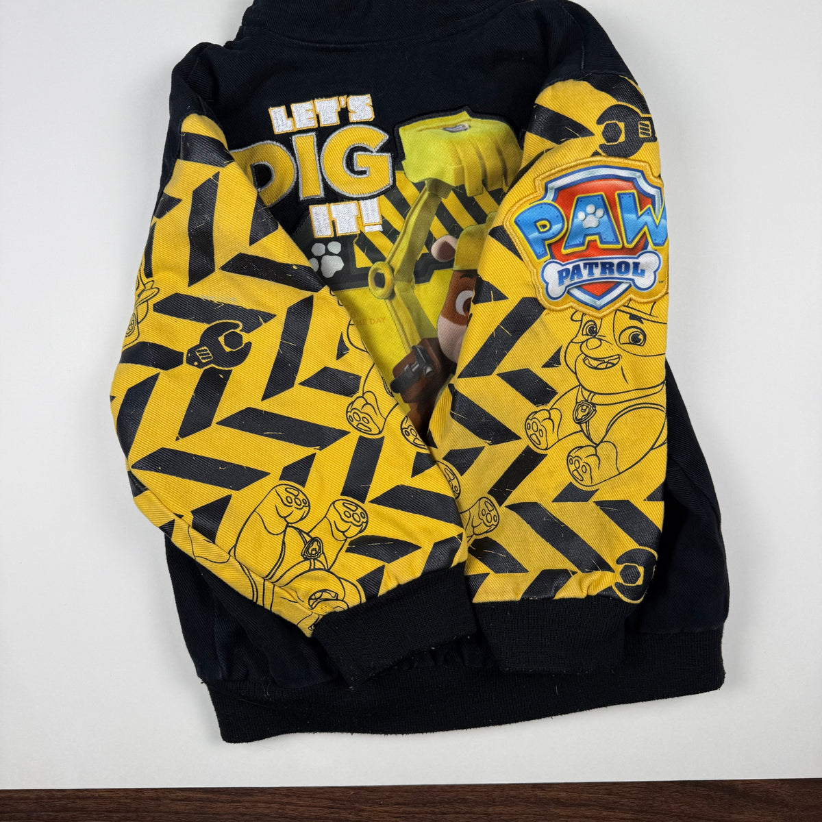 2016 Paw Patrol Rubble JH Designs Jacket - 4T