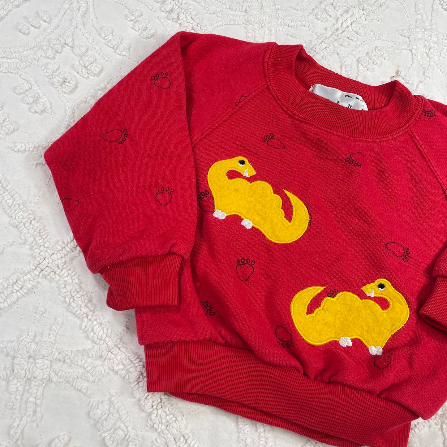 Vintage AOP Dinosaur Sweatshirt - 12/18 Months