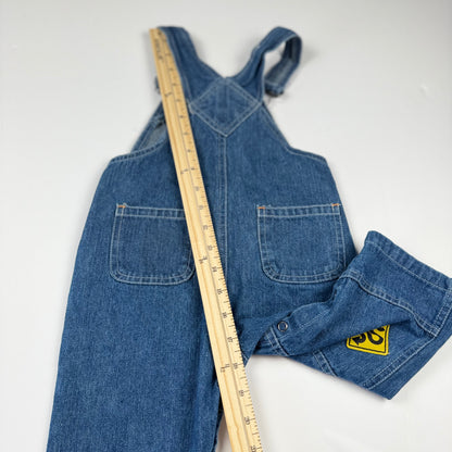 Vintage Road Trip Vehicle Overalls - 12 Months