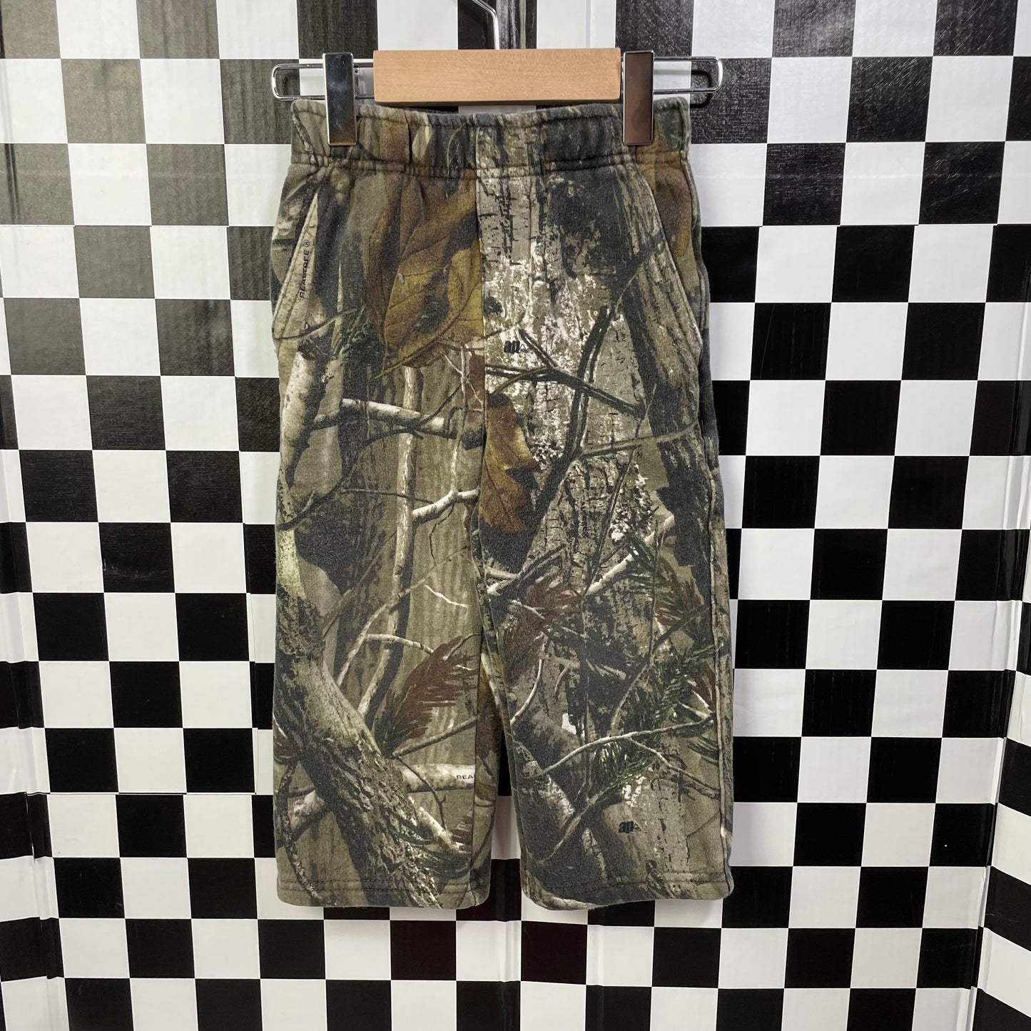 Modern 2000's Bass Pro Shops Camo Pull On Pants - 2T