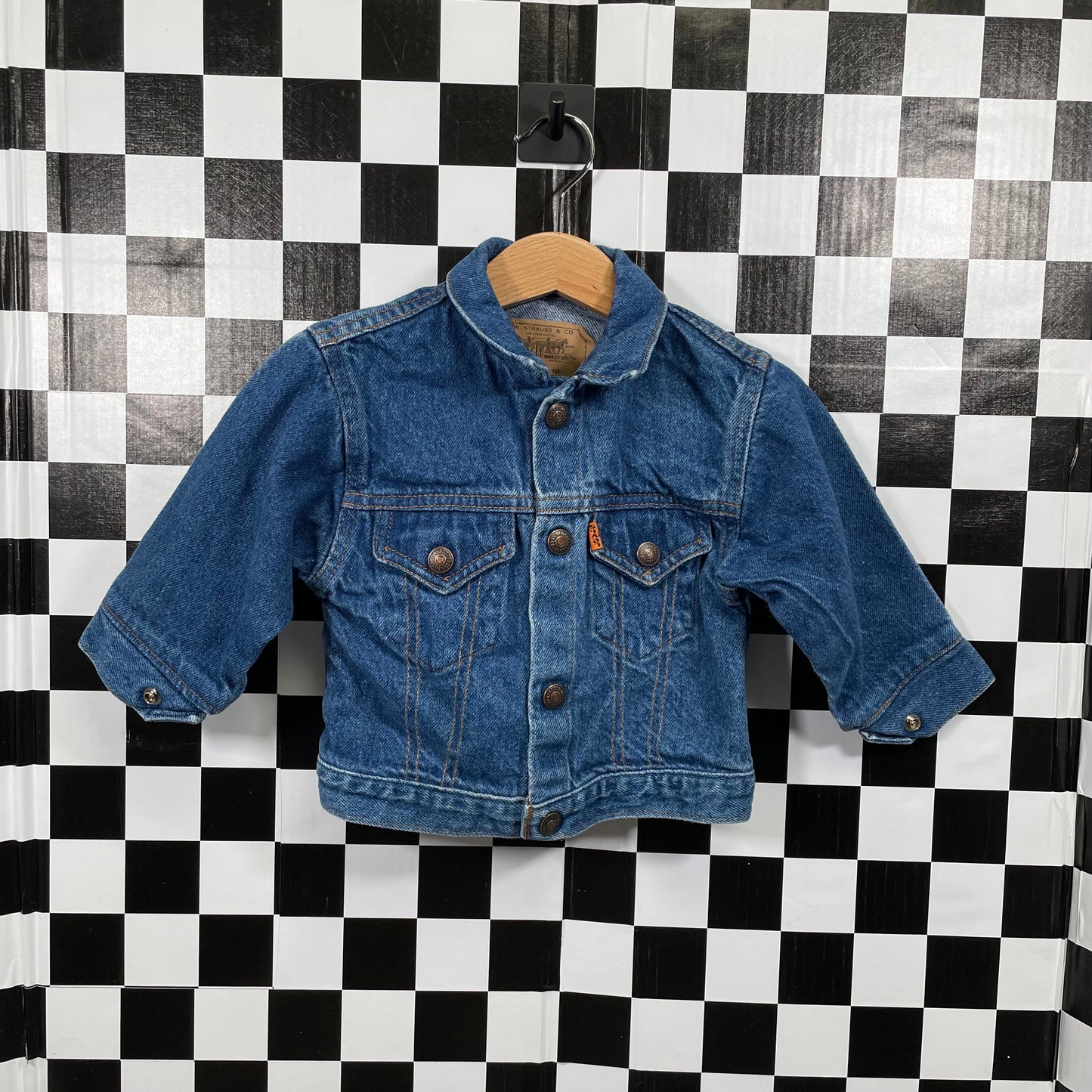 Vintage Levi's Orange Tab Denim Jacket - 24 Months