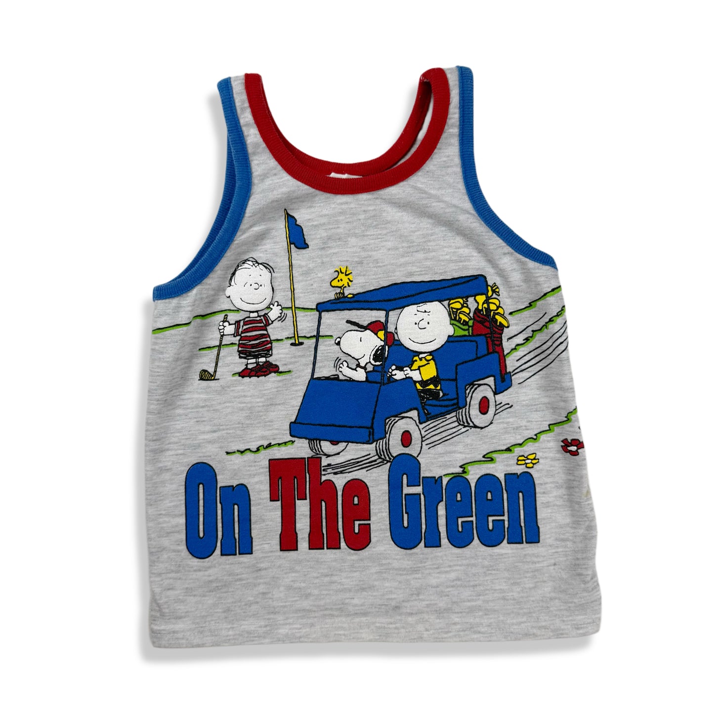 Vintage 1990's Peanuts Snoopy Golf Shirt - 4/5T