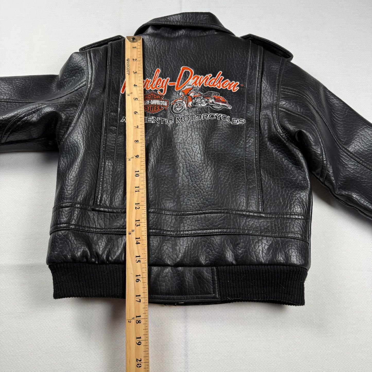 Vintage Y2K Harley Davidson Jacket - 4/5T