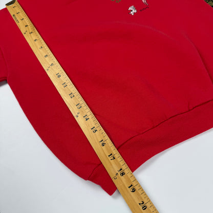 Vintage 1990's Betty Boop Embroidered Christmas Crewneck Sweatshirt - 5T