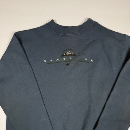 Vintage Santa Fe New Mexico Crewneck Sweatshirt - Youth Medium