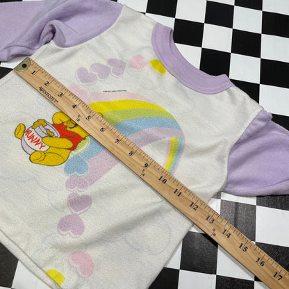 Vintage 1980's Winnie the Pooh Long Sleeved Pajama Shirt - 2/3T