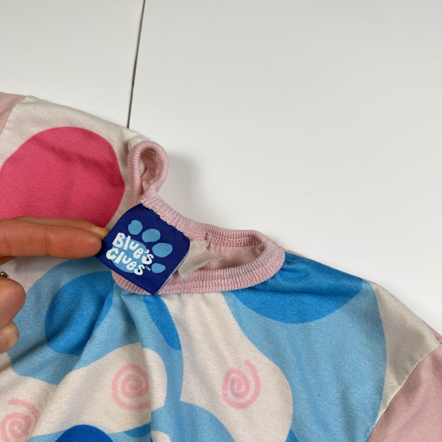 Vintage 2000 Blues Clues AOP Nightgown - 2/4T