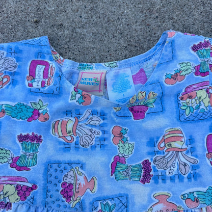 Vintage New Moves Garden Dress - 3/4T