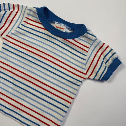 Vintage Health-Tex Striped Shirt - 12 Months