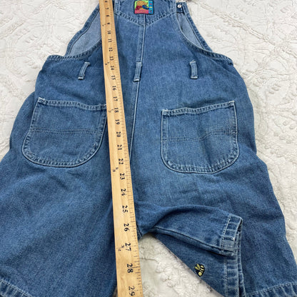 Vintage Winnie the Pooh Denim Shortalls - Youth Medium