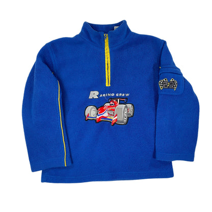 Vintage Racing Crew Half Zip Fleece Sweatshirt - 5T