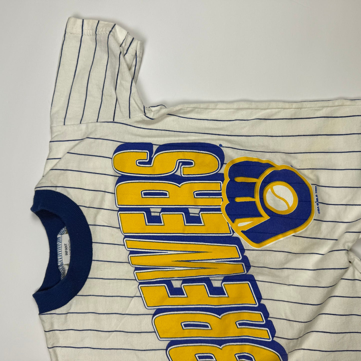 Vintage 1990's Milwaukee Brewers Romper - 0-24 Months