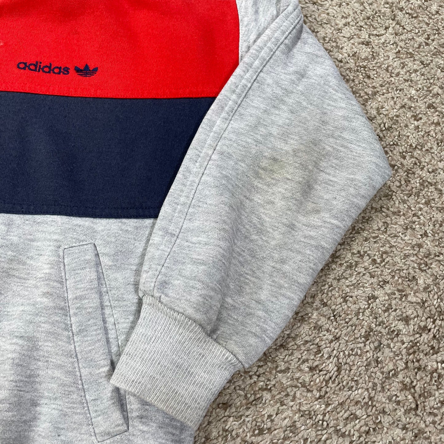 Vintage 1980's Adidas Zip Up Sweatshirt - 5/6