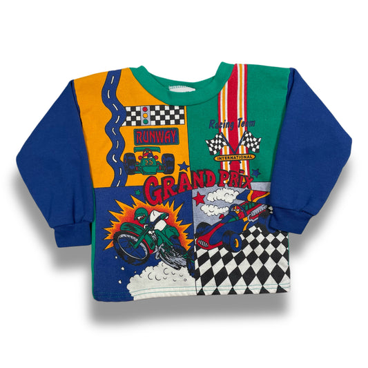 Vintage Grand Prix Racing Team Sweatshirt - 3T