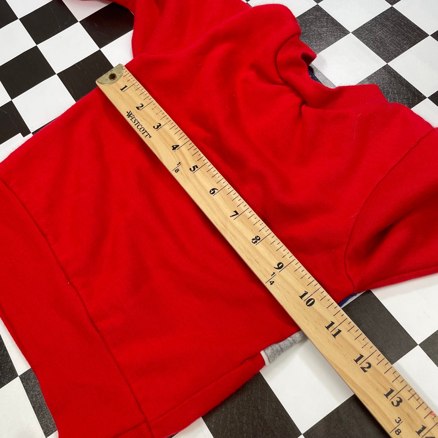 Vintage Red Stripe Sweatshirt - 2T