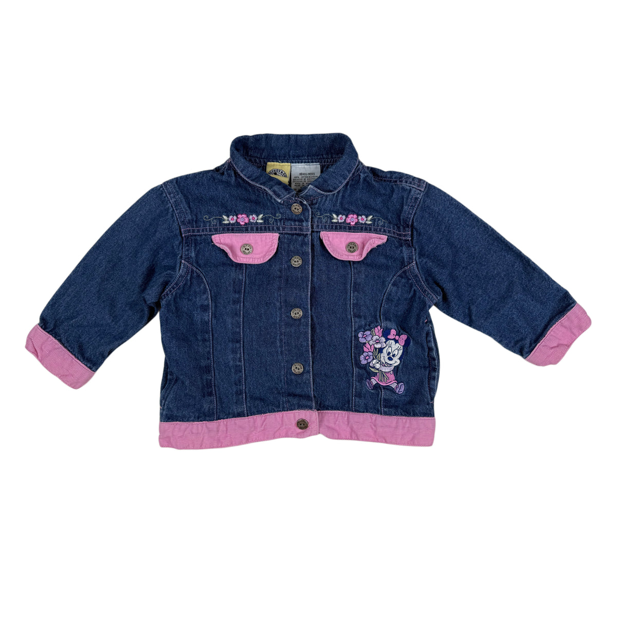 Y2K Minnie Mouse 3 Piece Denim Set - 18 Months