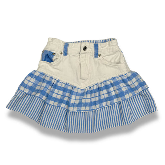Vintage Gitano Plaid Striped Skirt - 5/6