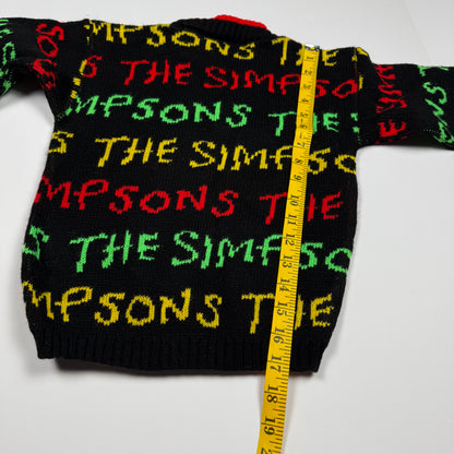 Vintage 1990 Simpsons Hot Cashew Sweater NWT - 4/5T