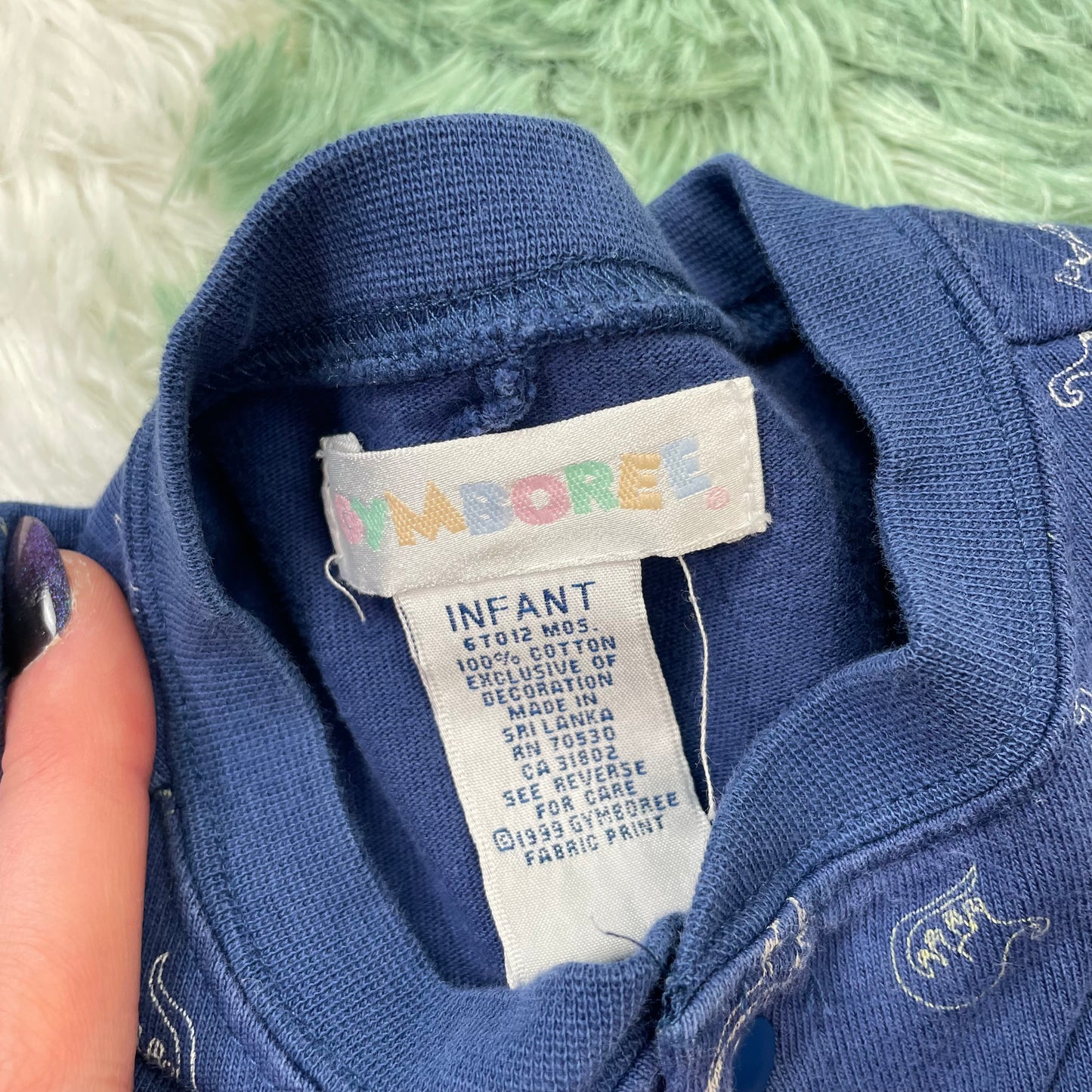 Vintage Gymboree Dinosaur Romper - Infant