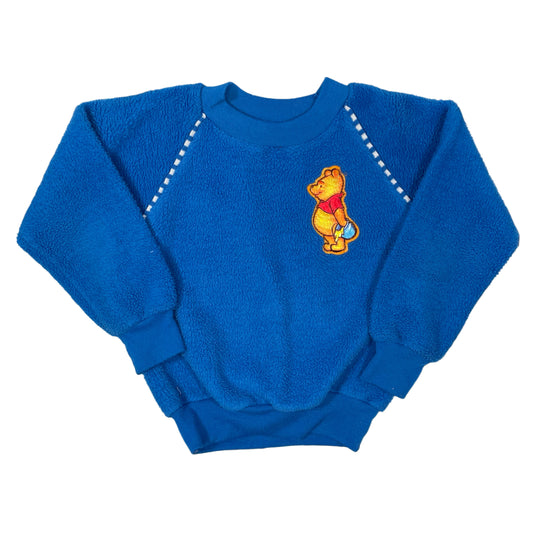 Vintage 1980's Winnie the Pooh Fleece Sweatshirt - 4T