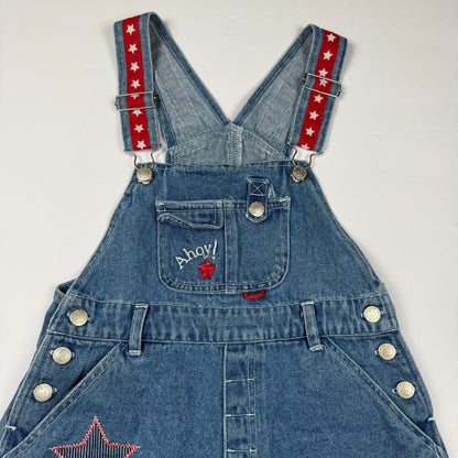 Vintage 1997 Tweety Denim Overalls - Youth Small