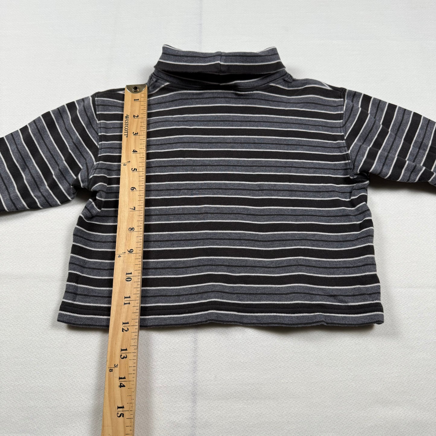 1998 Scooby Doo Striped Turtleneck Shirt - 2T