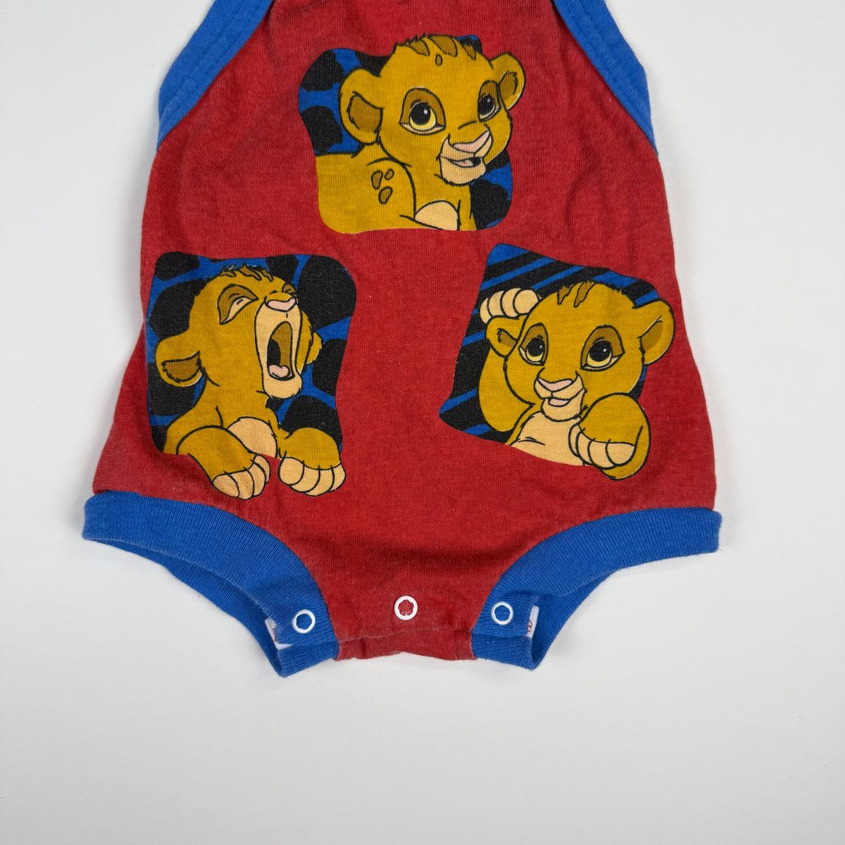 Vintage 1990's Lion King Simba Romper - 12 Months