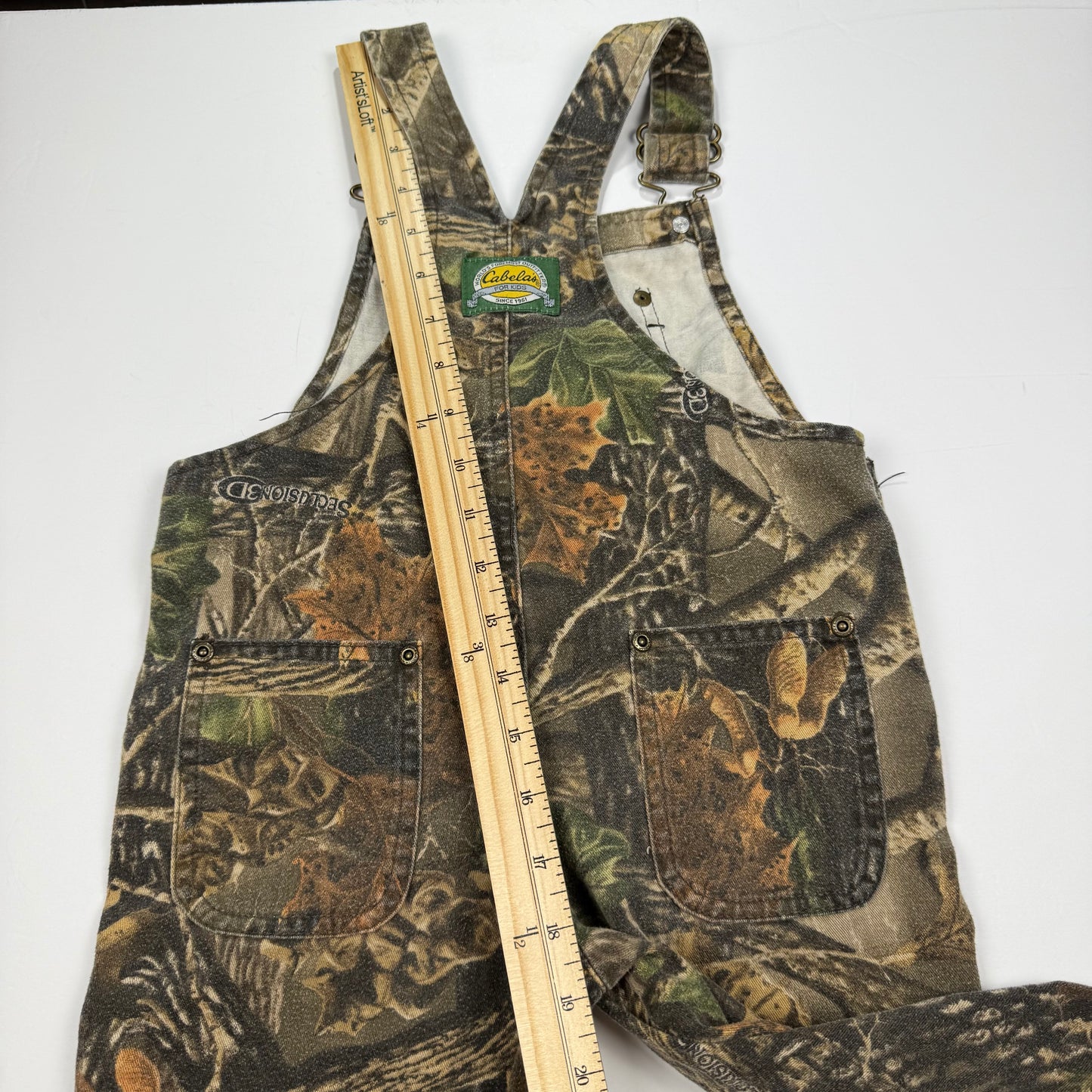 Vintage Cabelas Camo Overalls - 3T