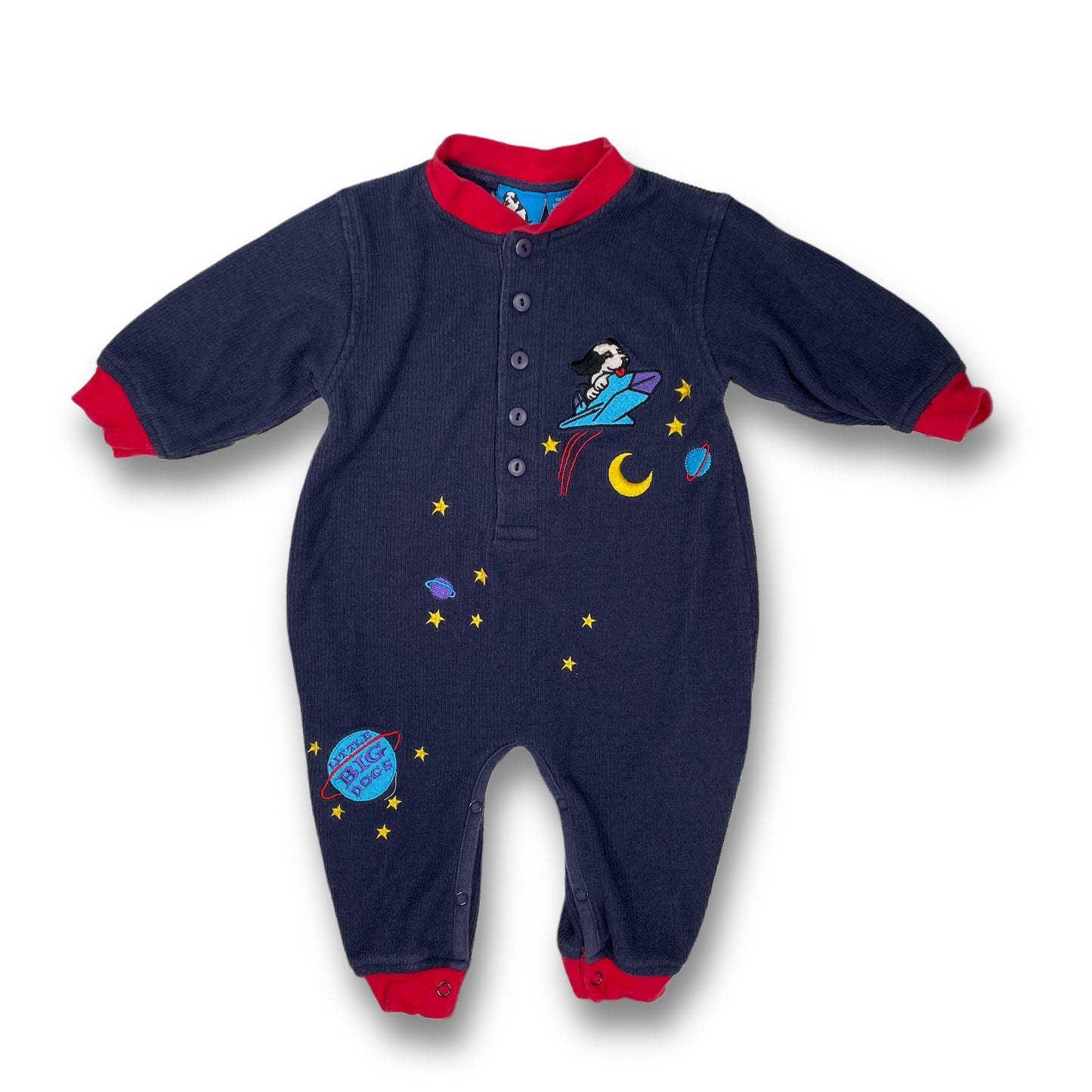 Vintage Y2K Big Dog Space Romper - 12/18 Months