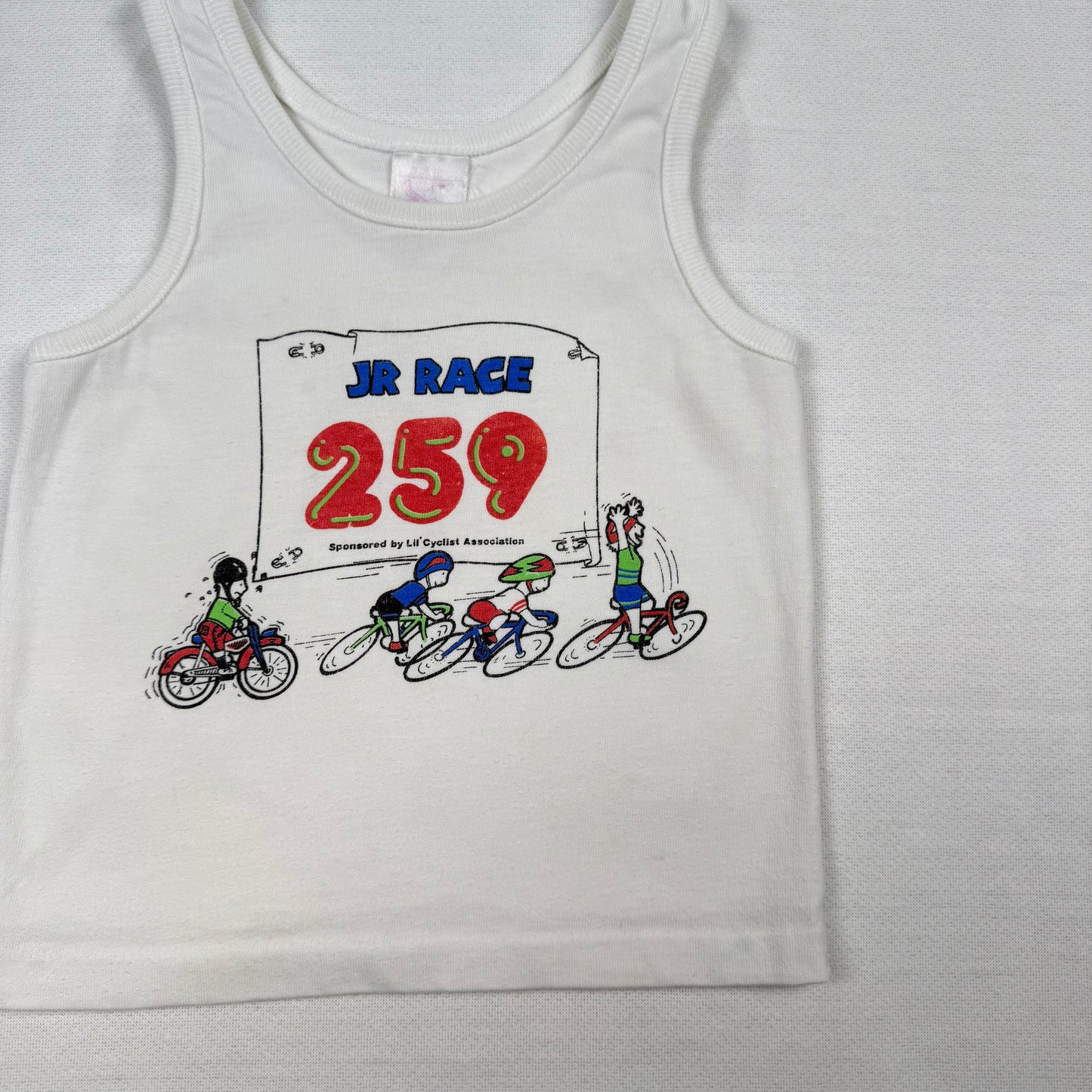 Vintage Buster Brown JR Race Bike Tank Top - 2T