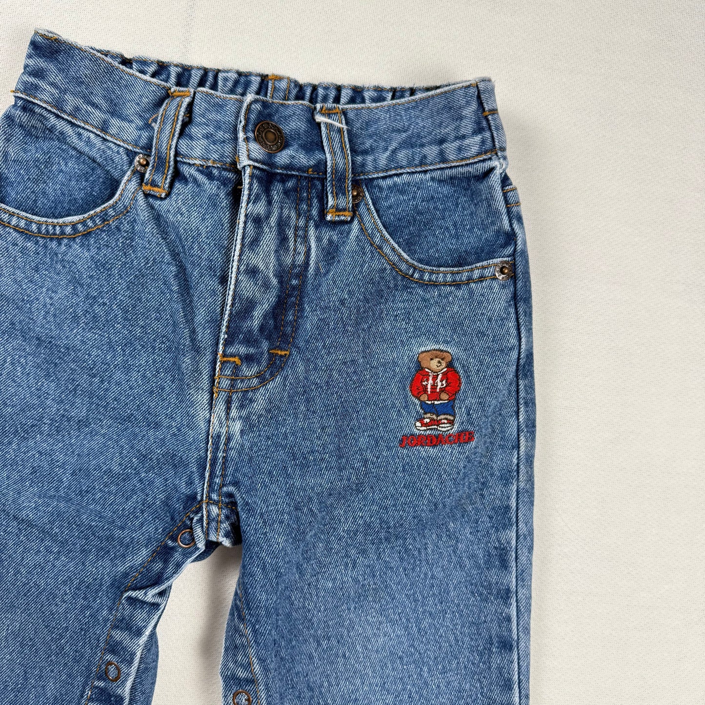 Vintage Jordache Bear Denim Jeans - 18 Months