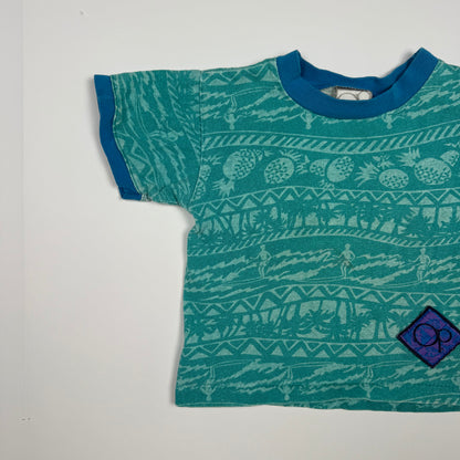 Vintage Ocean Pacific Funky Print T-Shirt - 18/24 Months