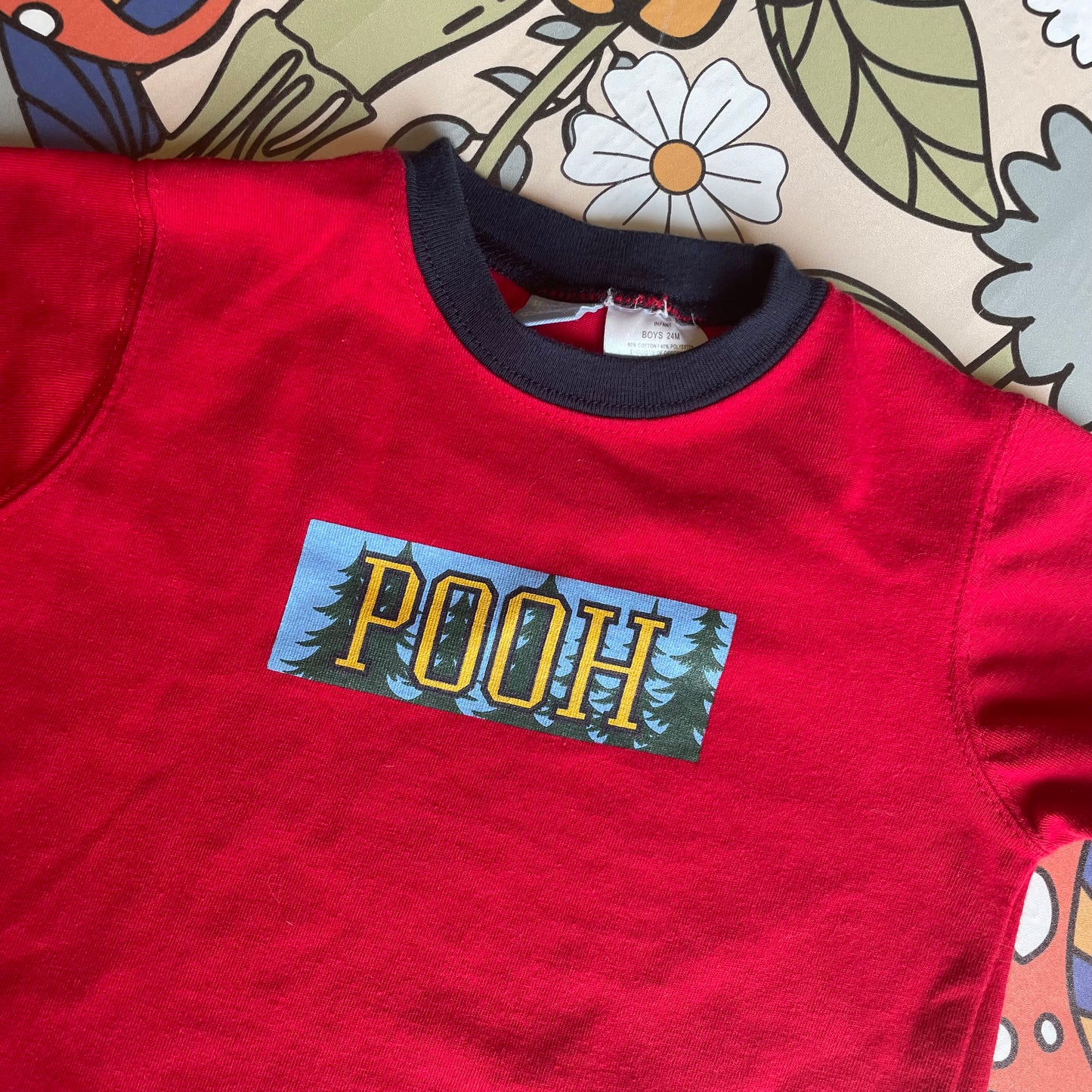 Y2K Winnie the Pooh Tree T-Shirt - 24 Months