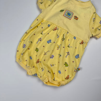 1999 Carters Animal Romper - 3/6 Months