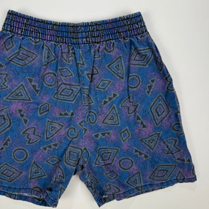 Vintage Funky Print Shorts - 4T
