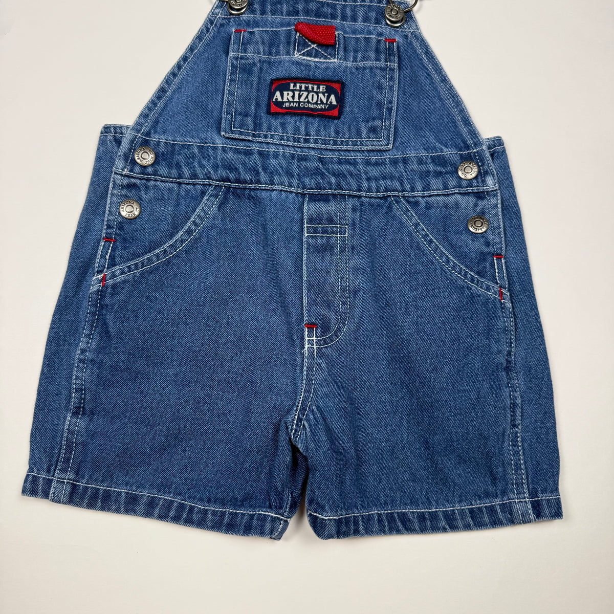 Vintage Little Arizona Denim Shortalls - 3T